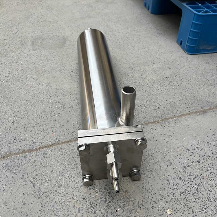 華豫供應水樣冷卻器 不銹鋼材質 內置盤管 電廠取樣裝置